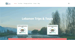 Desktop Screenshot of lebanontrip.com