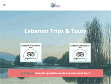 Tablet Screenshot of lebanontrip.com